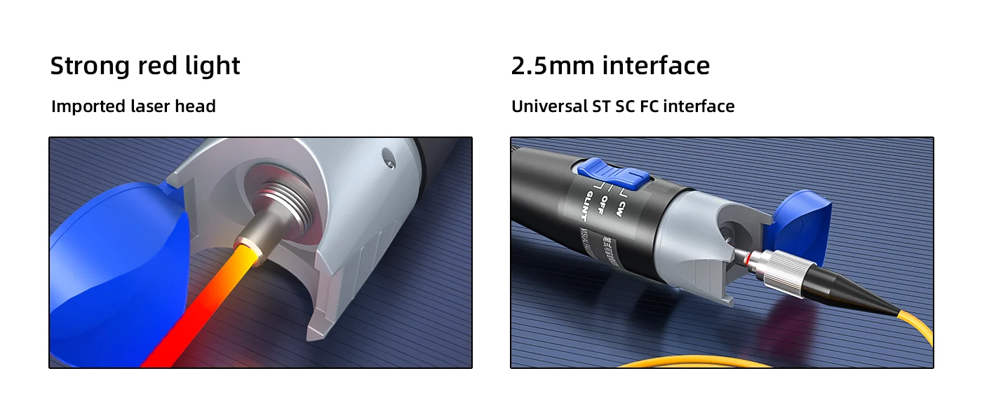 B2 Visual Fault Locator key features