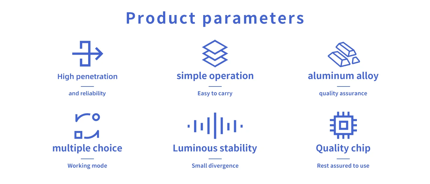 B2 Visual Fault Locator dimensions and packaging