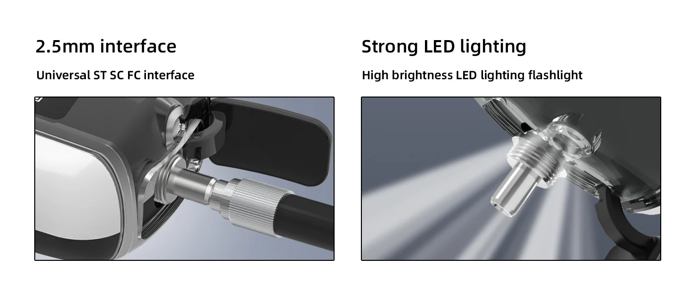 B4 Visual Fault Locator key features
