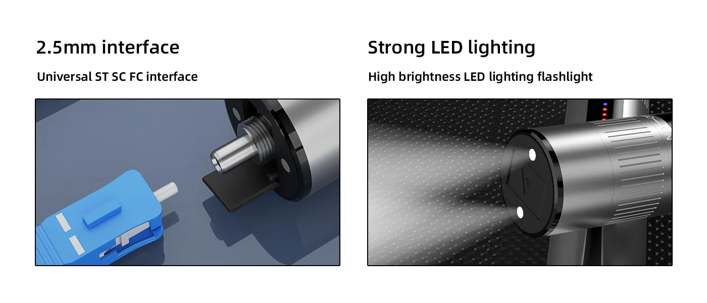 B5 Visual Fault Locator key features