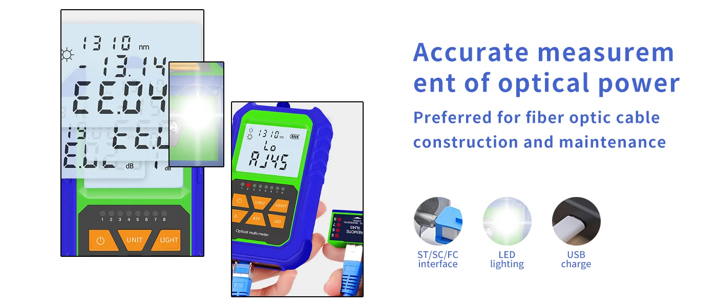 G5 Optical Power Meter key features