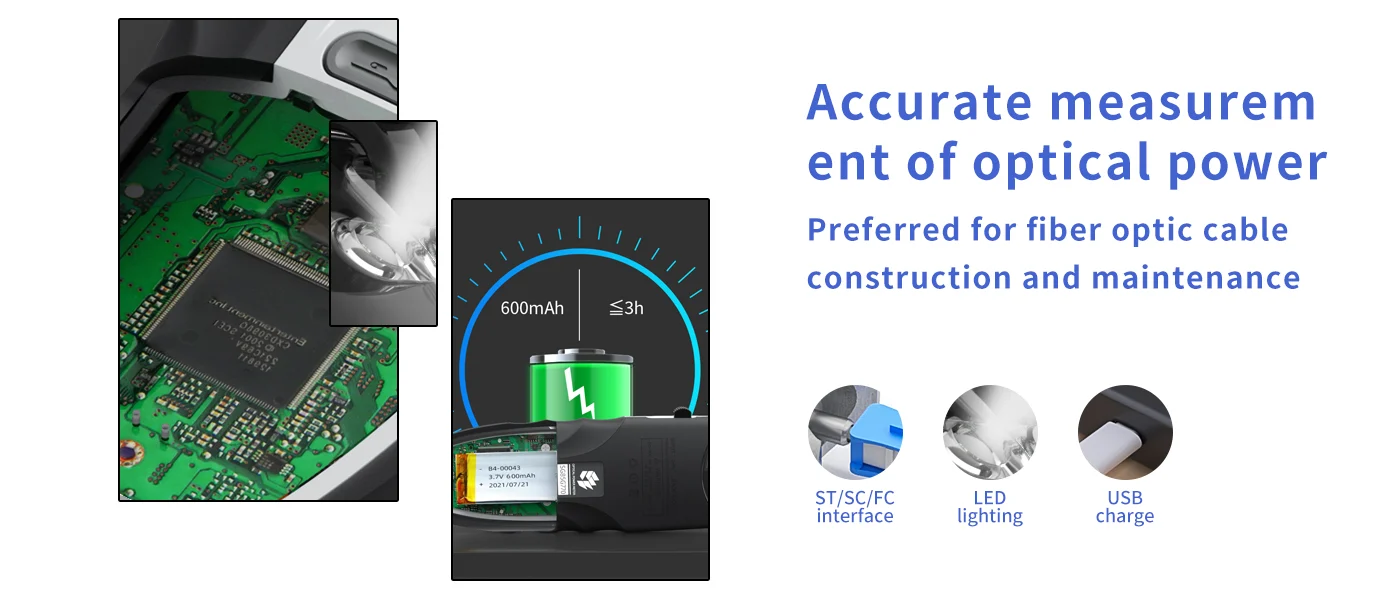 G7 Optical Power Meter key features