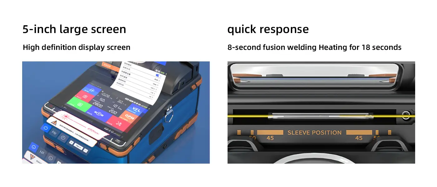 K5 Fiber Optic Fusion Splicer key features