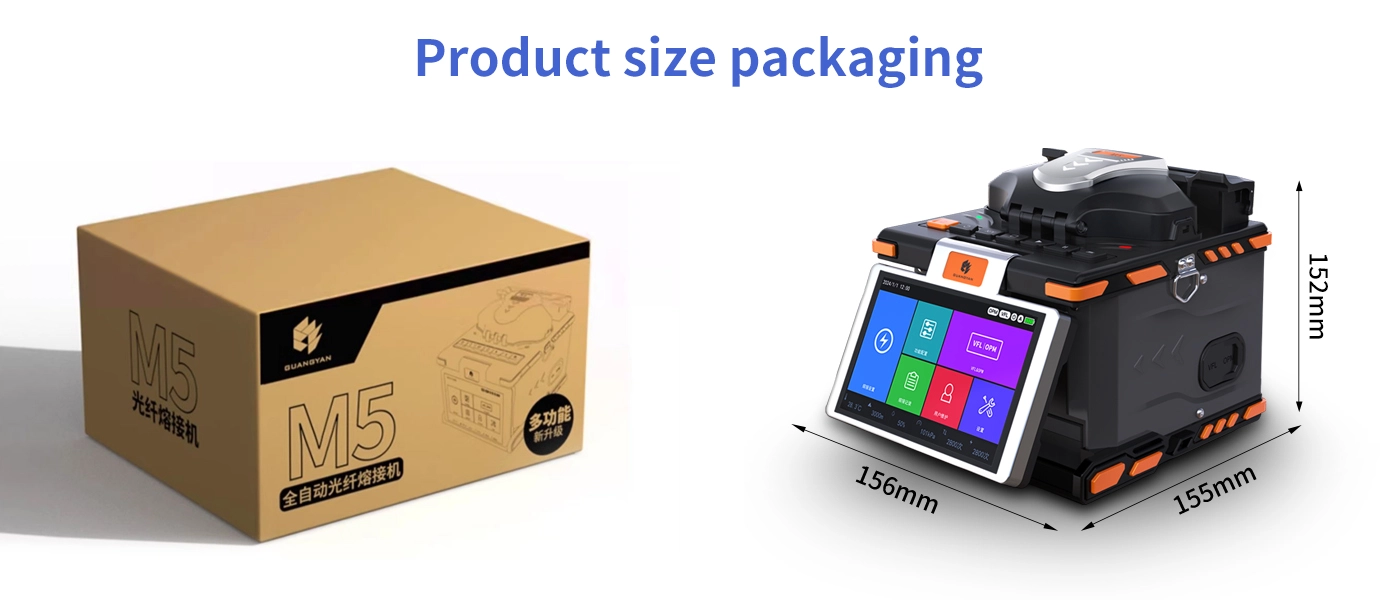 M5 Fiber Optic Fusion Splicer OEM customization options