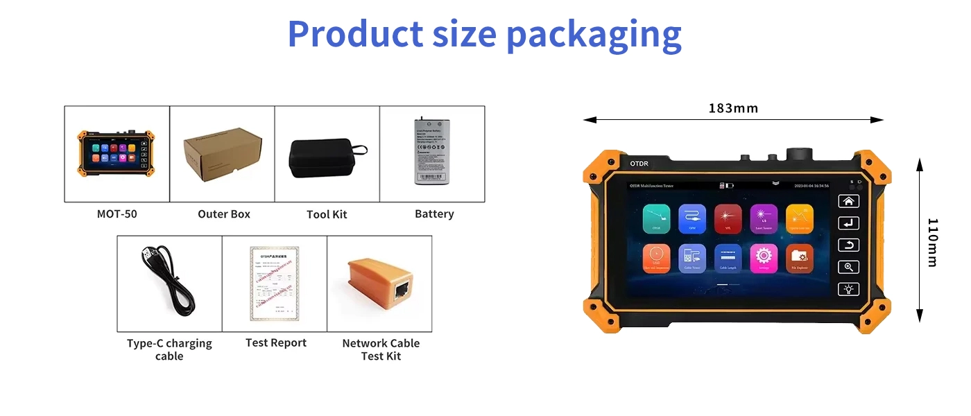 OTDR OT OEM customization options