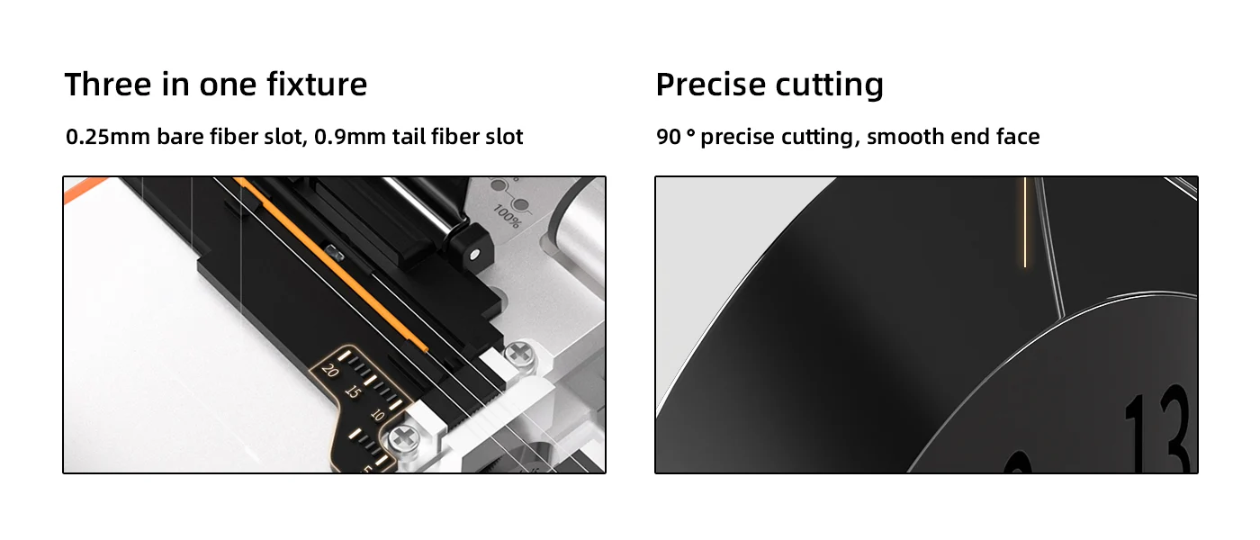 Q1S Fiber Optic Cleaver key features
