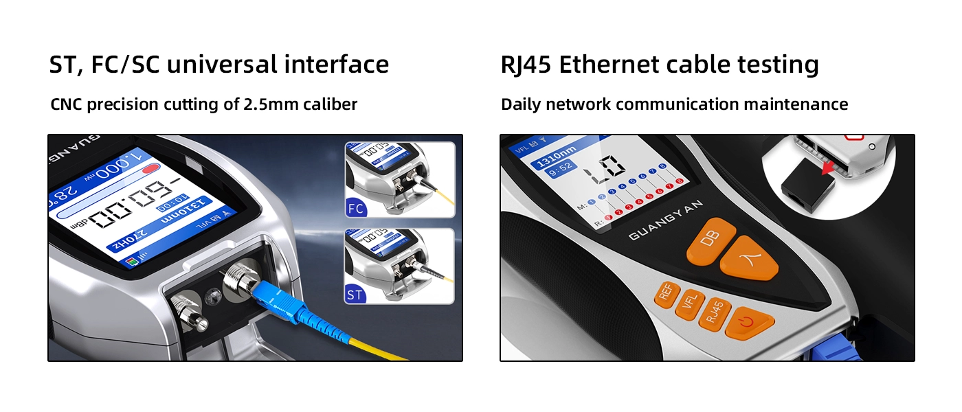 Y9 All-in-One Fiber Multimeter key features